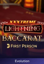 First Person XXXtreme Lightning Baccarat